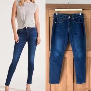 Veronica Beard Brooke Skinny MidRise Jeans Bright Blue Cut: 318 Women size 8/29​